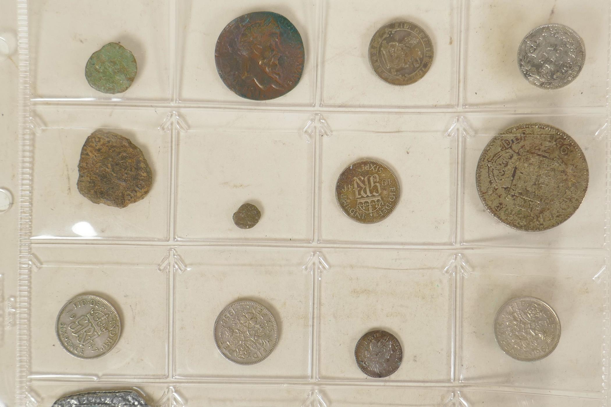 A quantity of assorted early coins and medals etc, some silver, mostly Bristol - Image 3 of 7