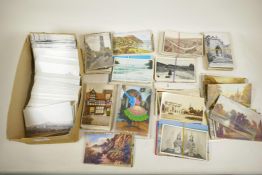 A collection of postcards of socio-historical and topographical interest