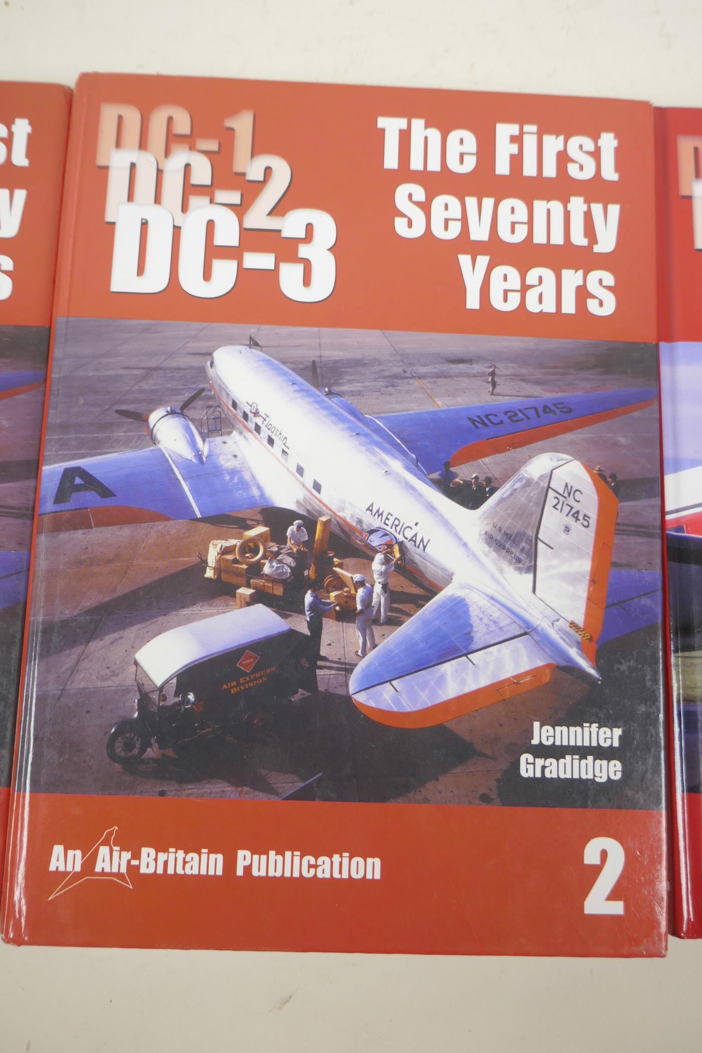 Three volumes, 'DC1, DC2 and DC3', the first 70 years and 75 years - Image 3 of 4