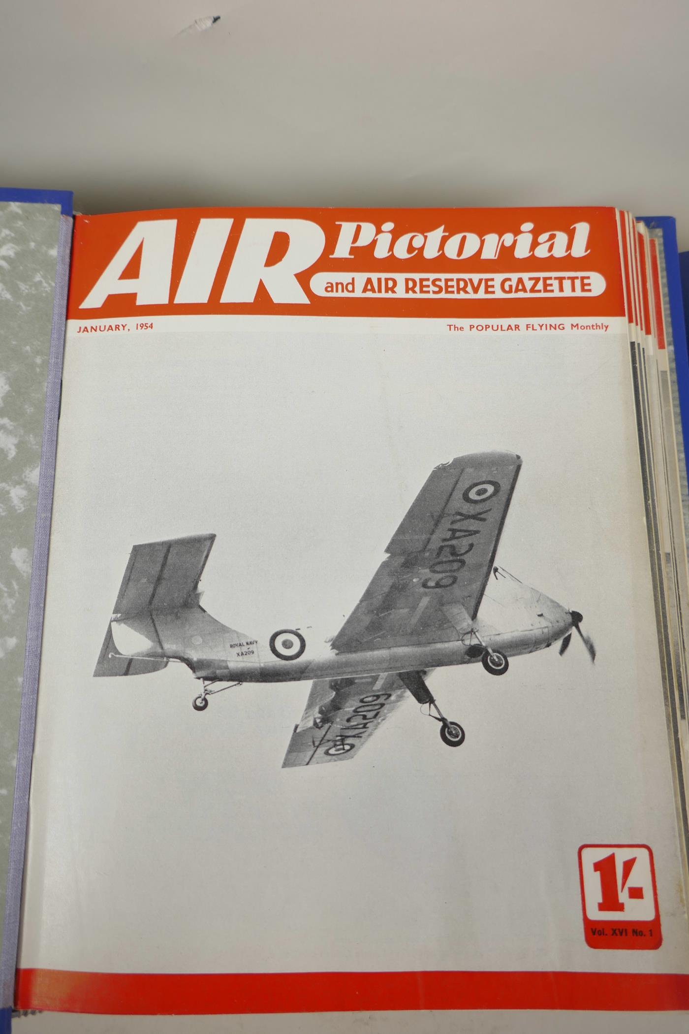 Nine volumes of bound Air Pictorial Magazines, 1950-1958 - Image 4 of 4