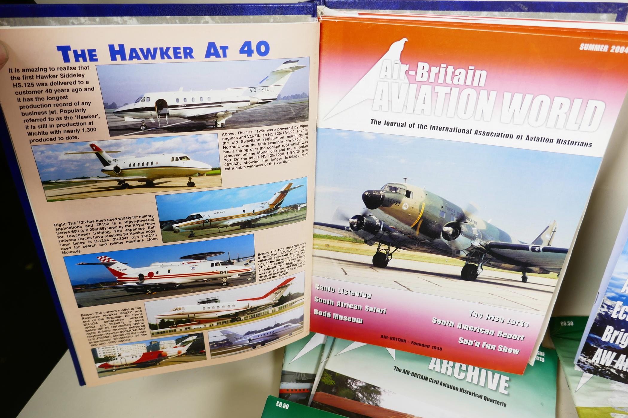 A bound set of Air Britain Aviation World magazines, 2004/5/6, together with a quantity of - Image 4 of 4