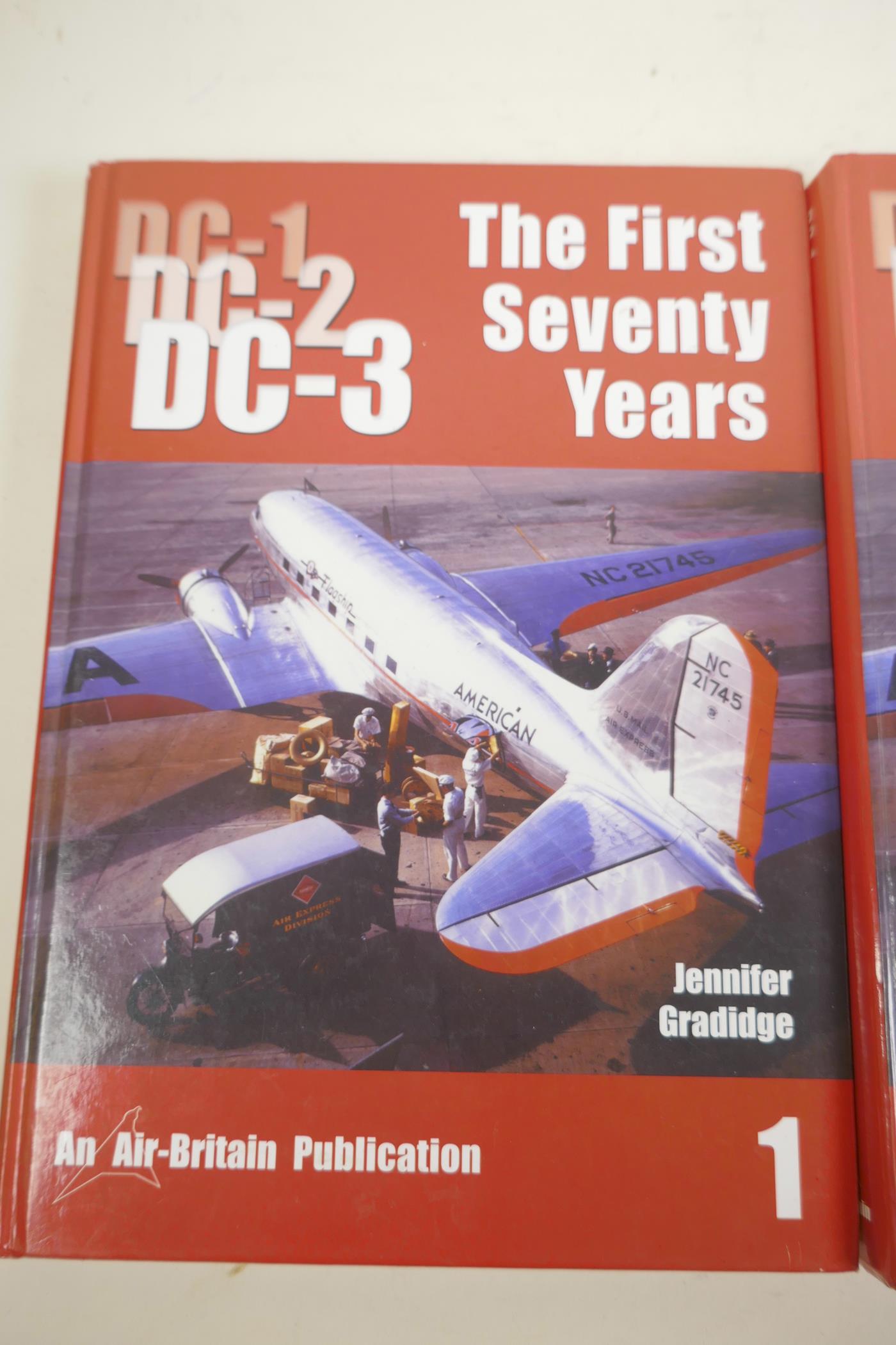 Three volumes, 'DC1, DC2 and DC3', the first 70 years and 75 years - Image 2 of 4