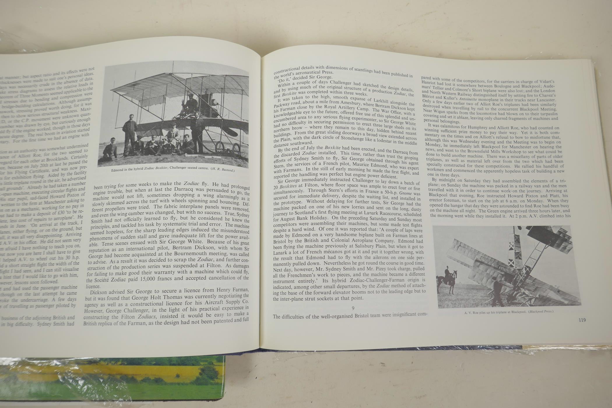 Two volumes, 'Bristol Aviation The Pioneer Years', by Harold Penrose and 'Veteran and Vintage - Image 4 of 5