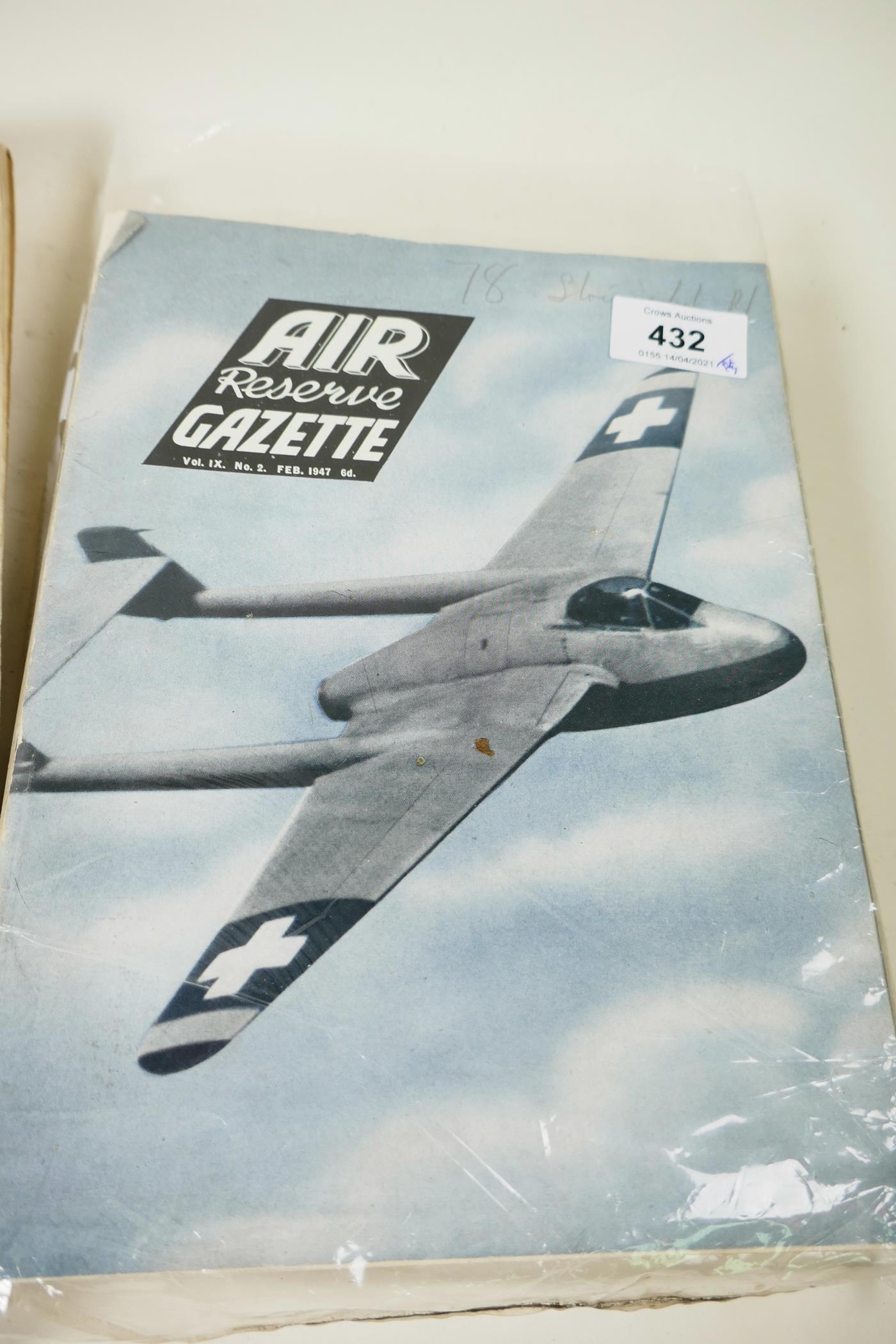 A collection of various aviation related magazines, 1944, 1948, 1947 Air Reserves Gazette and Air - Image 5 of 5