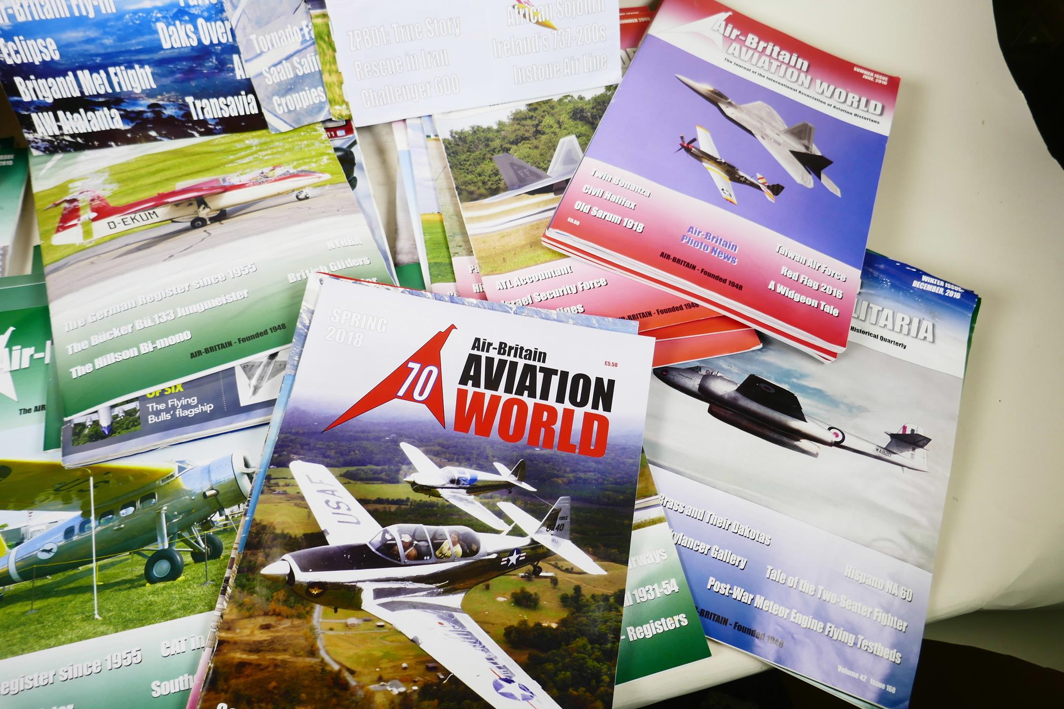 A bound set of Air Britain Aviation World magazines, 2004/5/6, together with a quantity of - Image 3 of 4