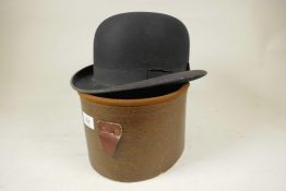 A Dunn and Co bowler hat