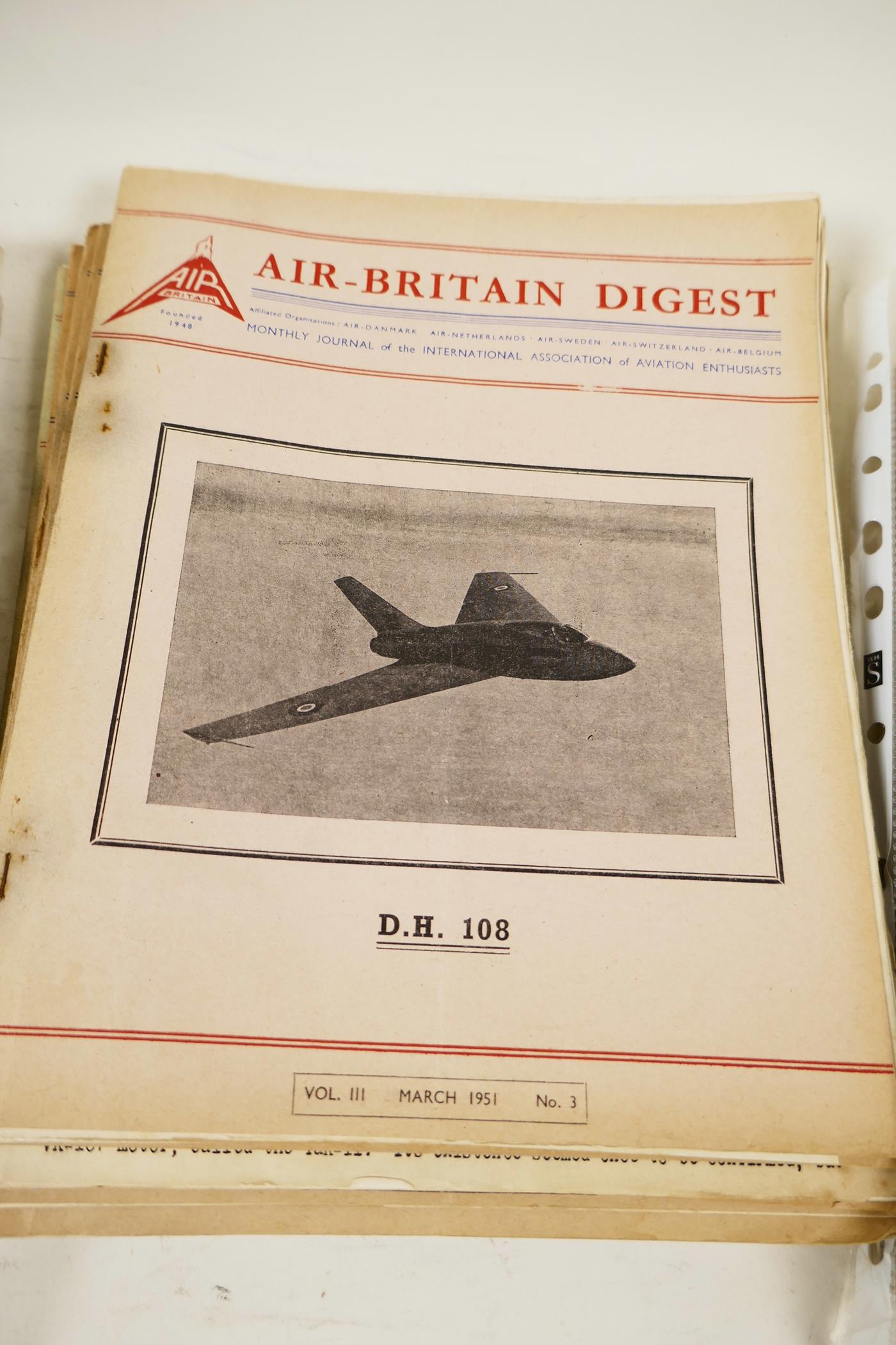 A collection of various aviation related magazines, 1944, 1948, 1947 Air Reserves Gazette and Air - Image 4 of 5