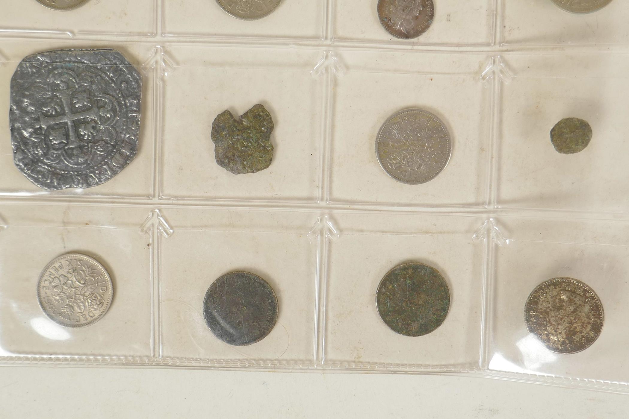 A quantity of assorted early coins and medals etc, some silver, mostly Bristol - Image 2 of 7