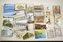 A collection of postcards of socio-historical and topographical interest