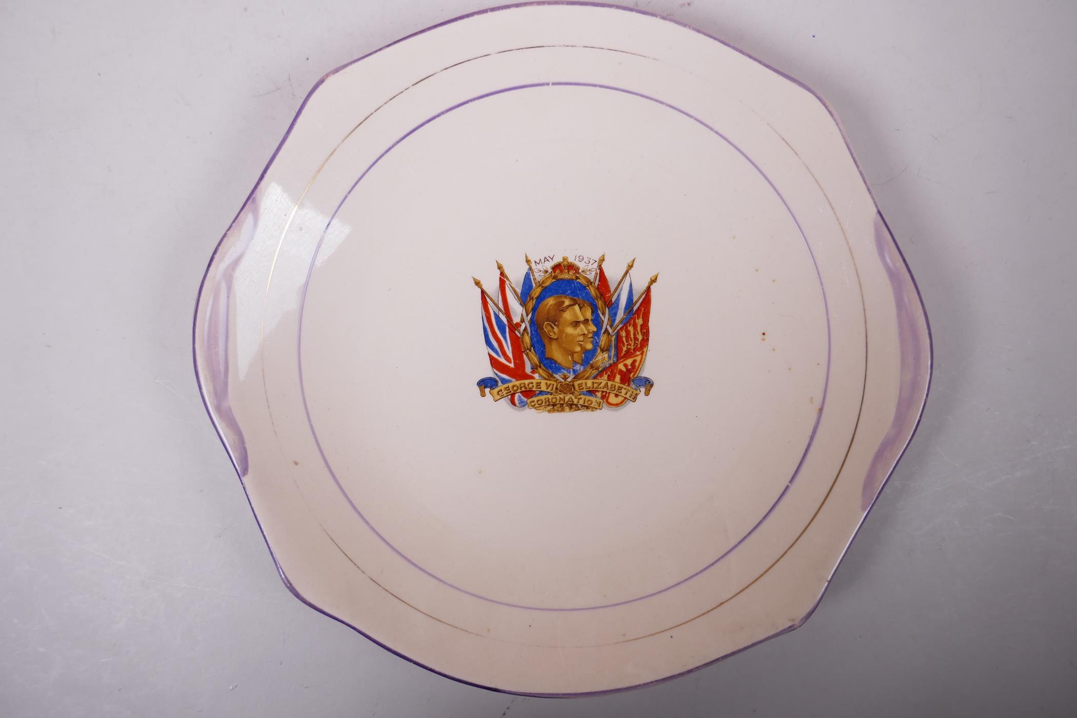 Three decorative H & K Tunstall plates issued for the 1937 coronation of George VI plus others - Image 8 of 15