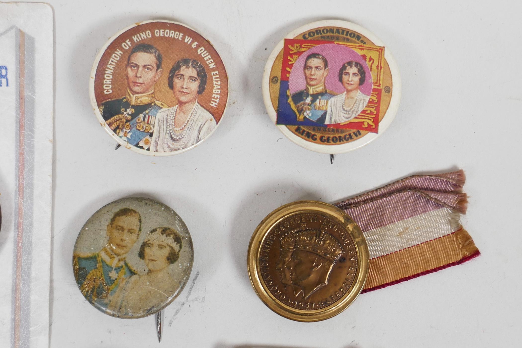 For badge enthusiasts: twenty three colourful souvenir button badges celebrating the 1937 coronation - Image 2 of 7