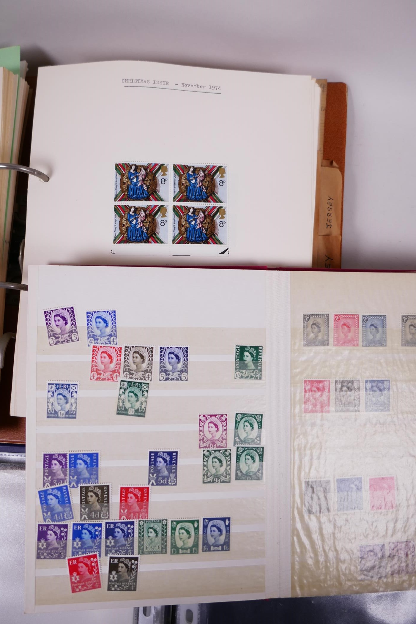 A large collection of British and Commonwealth postage stamps, mint and unused in albums - Image 3 of 8