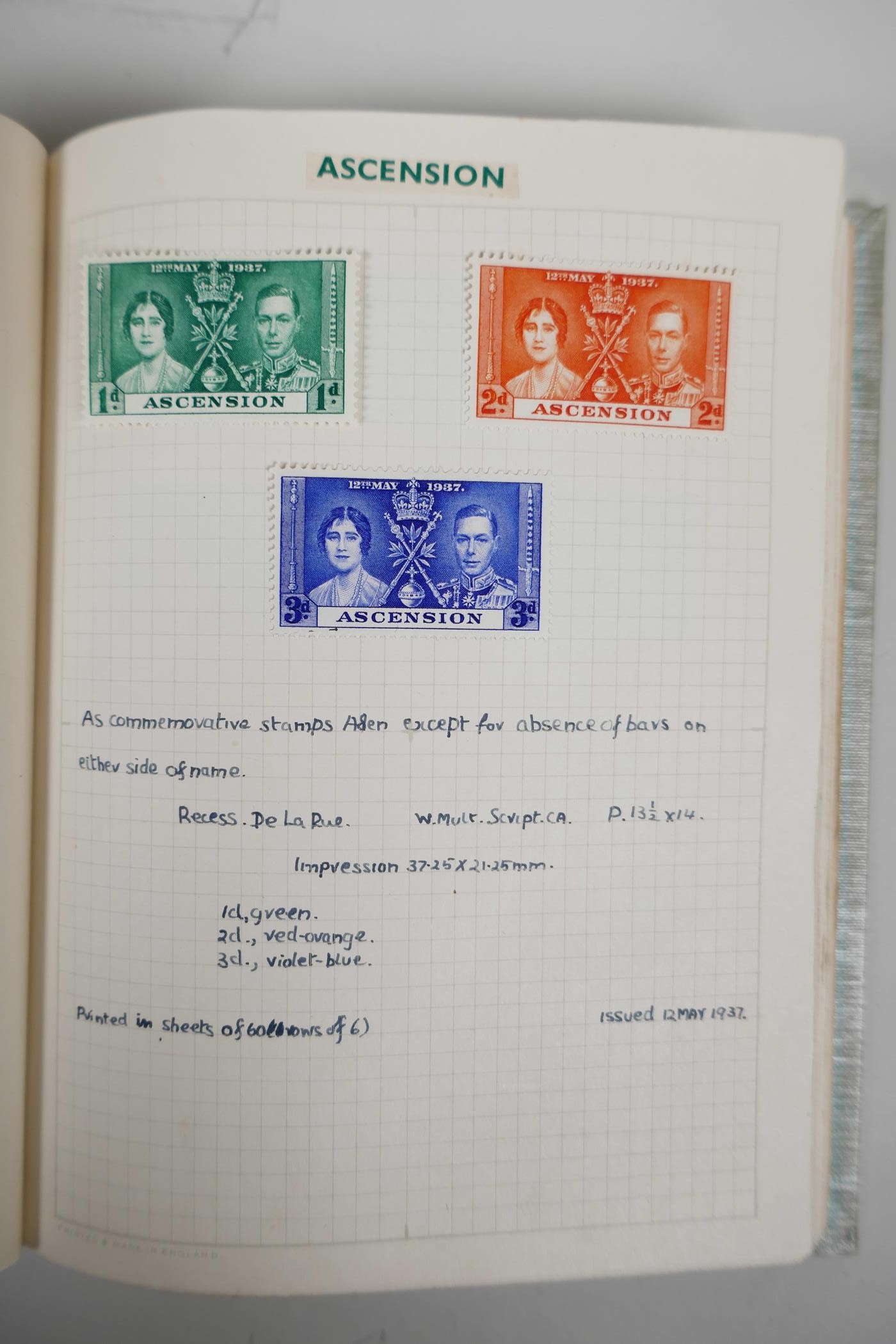 For postage stamp enthusiasts: a ‘Coronation 1937 Stamps of the Empire’ album - Image 4 of 11