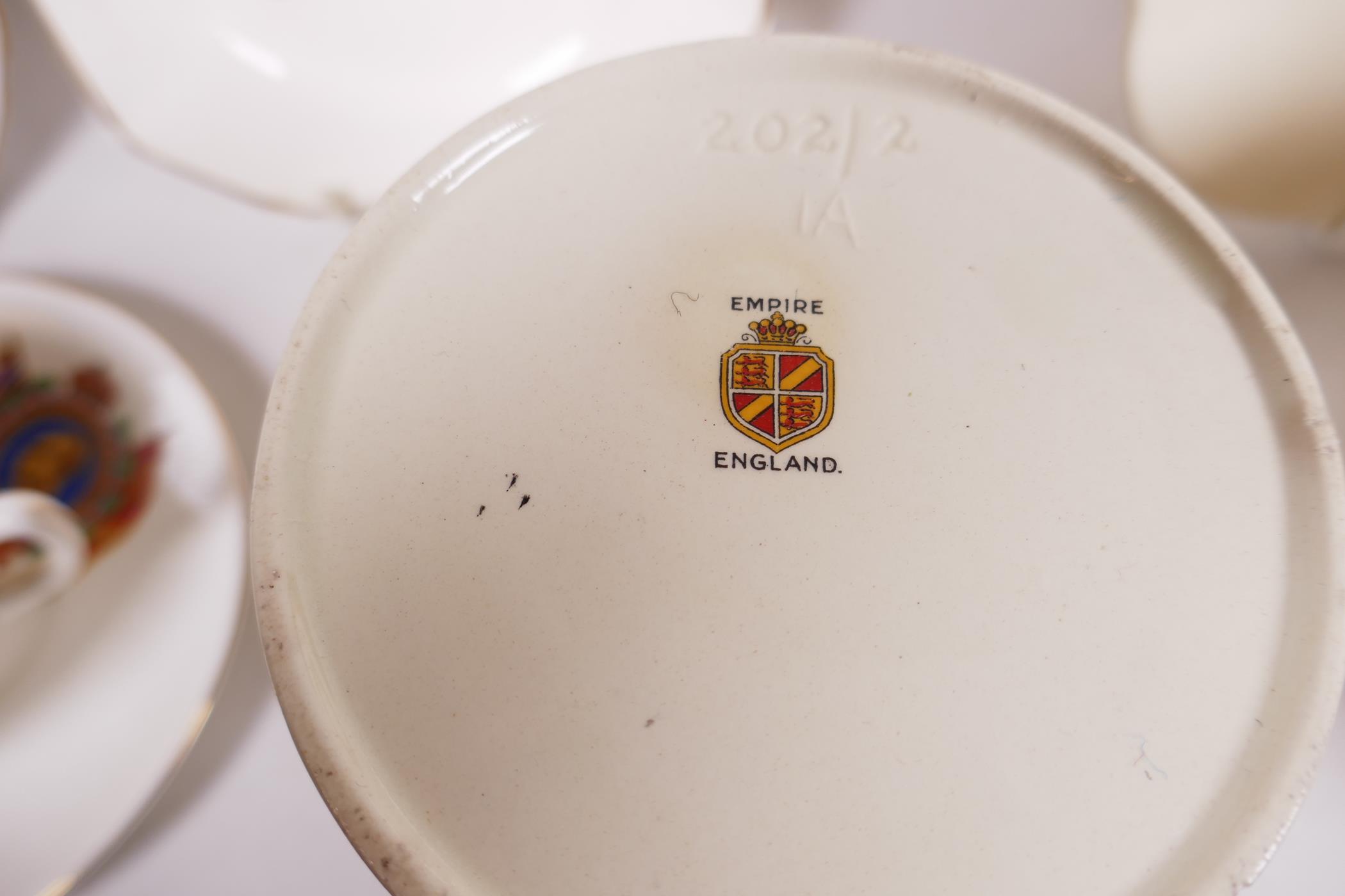 A large quantity of 1937 coronation commemorative tea ware, all with Royal portraits - Image 9 of 16