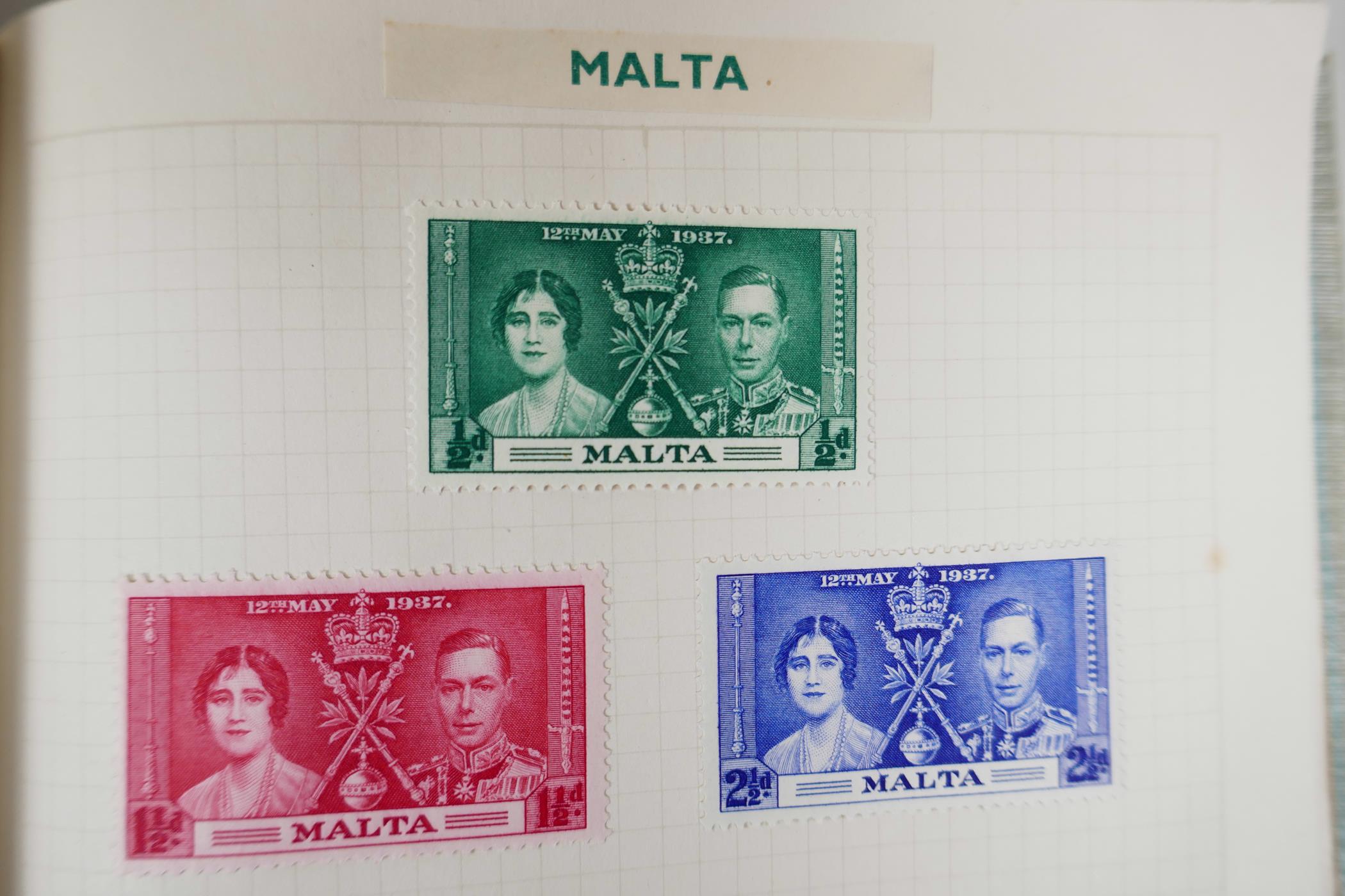 For postage stamp enthusiasts: a ‘Coronation 1937 Stamps of the Empire’ album - Image 5 of 11