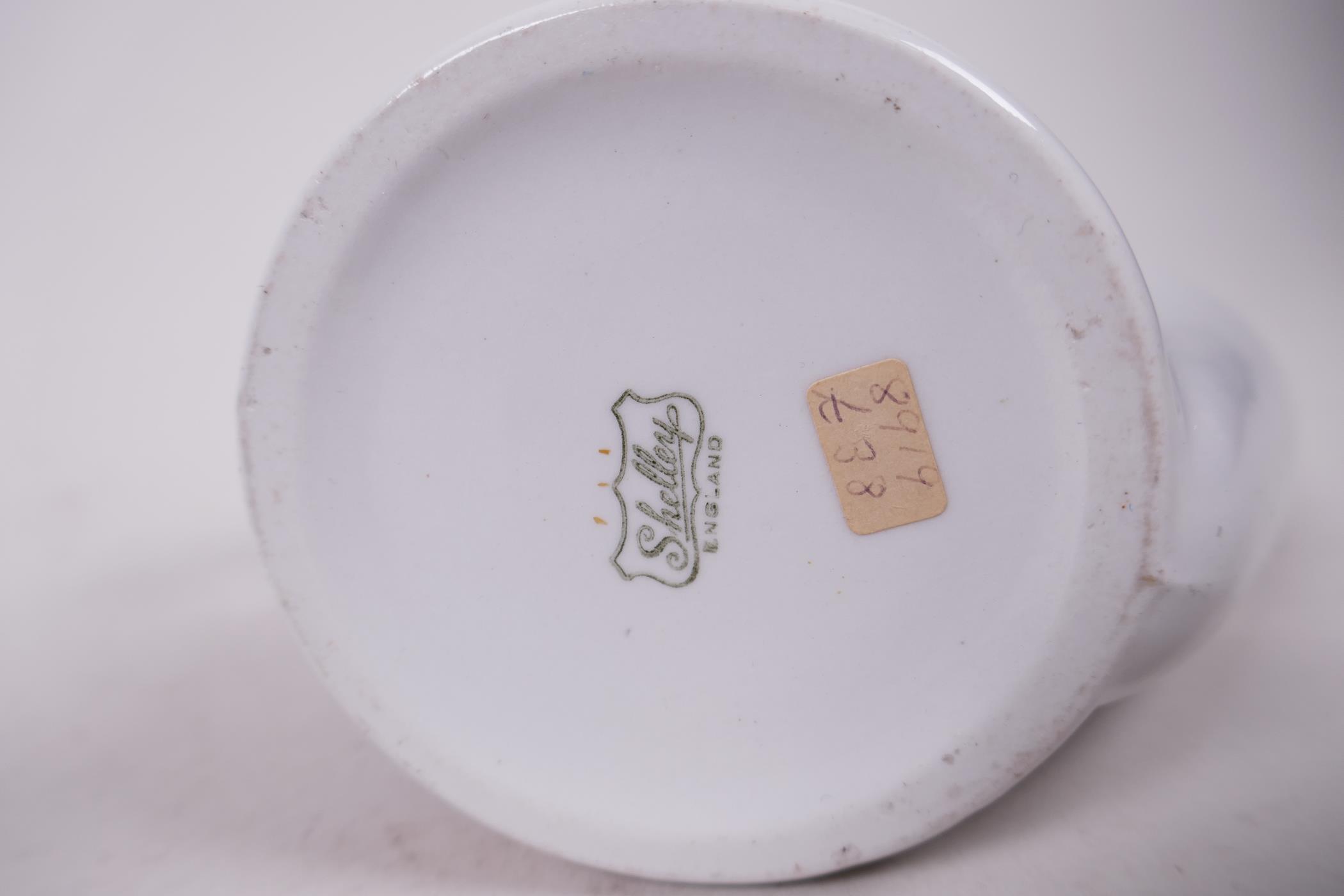 Three 1937 commemorative coronation shaving mugs, cream and white glazed ceramic - Image 11 of 11