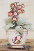 Phyllida Riddell (English, C20th), a pair of botanical prints in good gilt frames, 18" x 15"; C.