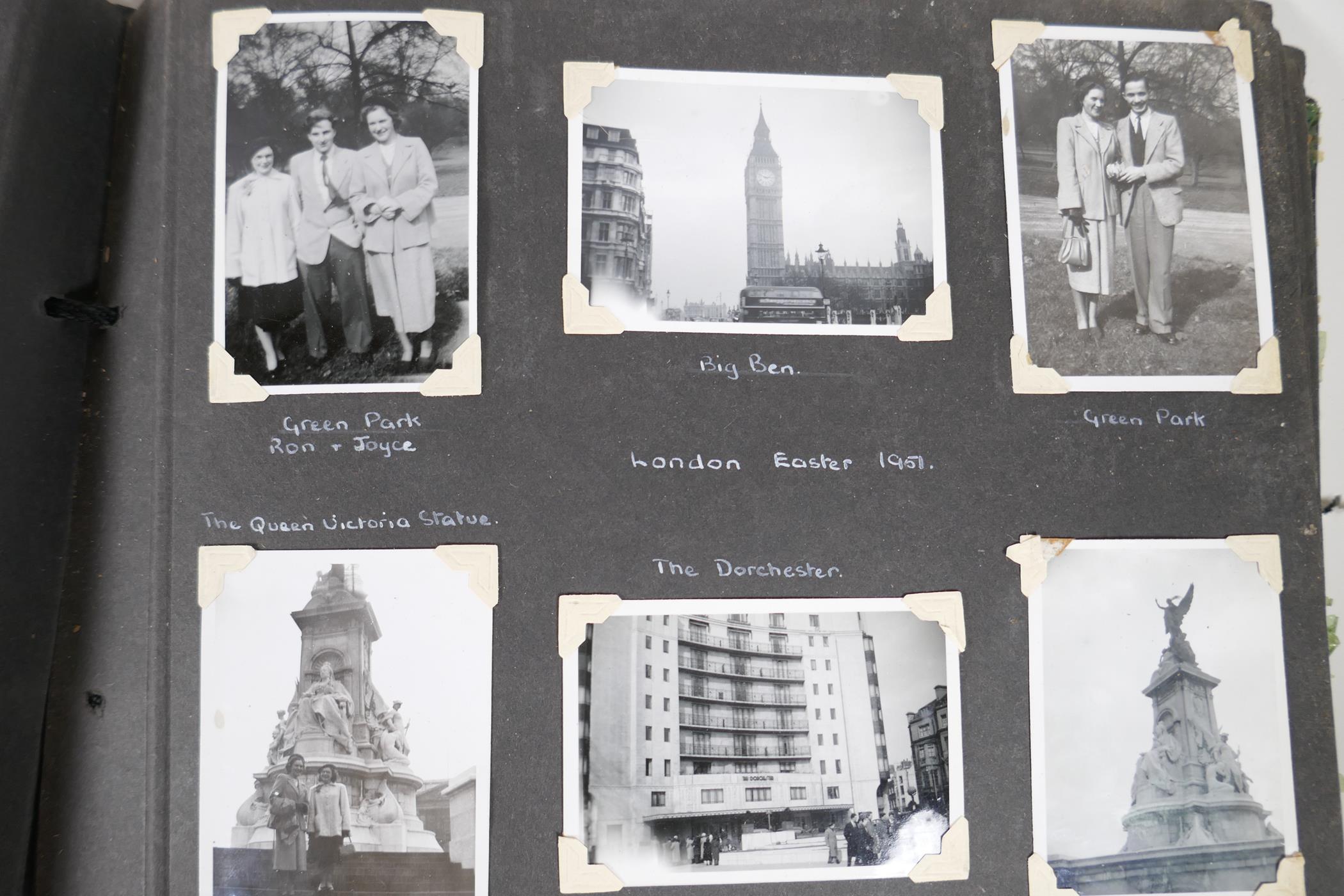 Social history, three albums of photographs from the 1950s - Image 3 of 5