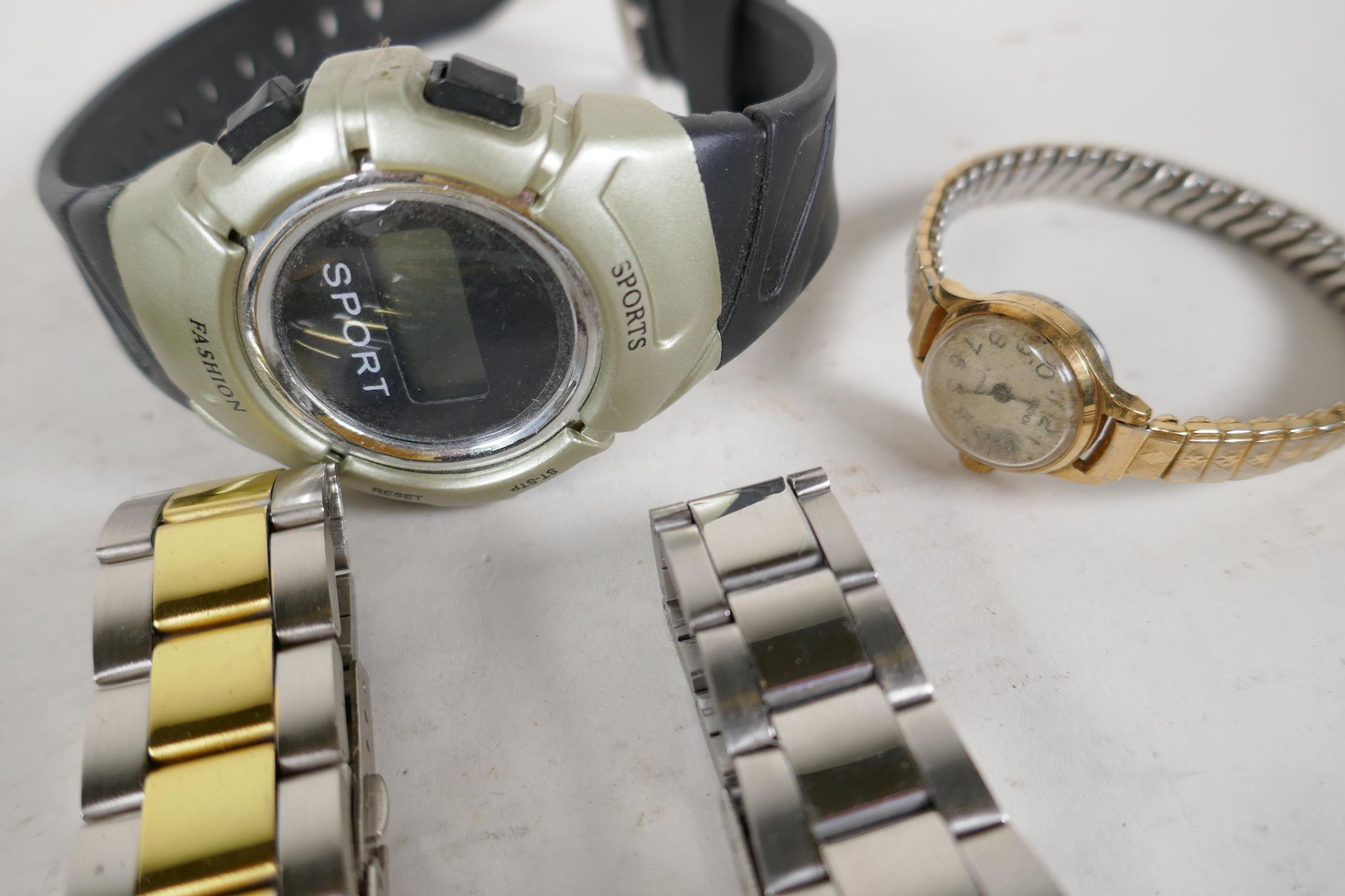 A collection of various watches, not in working order - Image 4 of 4