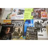 A quantity of Indy music and event posters