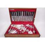 A canteen of silver plated cutlery from Viners & Co.