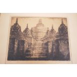 Jan Portenaar, a folio of three limited edition etchings together with a second portfolio of six