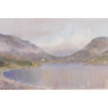 Isaac Cooke, four C19th Scottish Highland loch scenes, all detailed verso, watercolours, largest 9½"