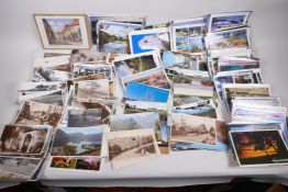 Approximately 400 postcards, mainly topographical and tourist, and a small quantity of social