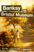 Banksy - Banksy vs Bristol Museum, June to August 2009, depicting a KKK lynching, 16½" x 23"