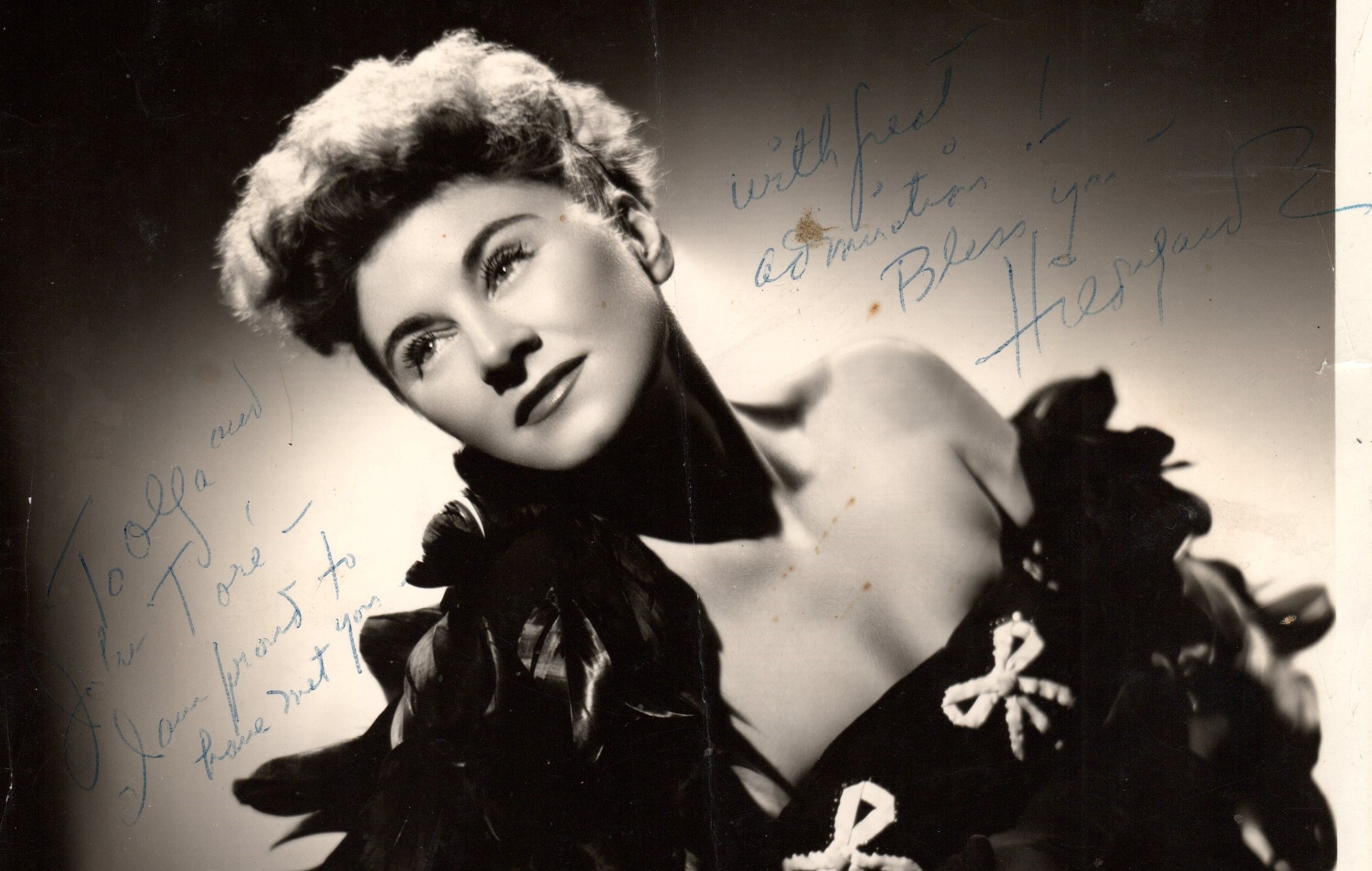 Hildegarde (American, 1906-2005) – American cabaret singer known as the ‘Incomparable Hildegarde’, - Image 2 of 3