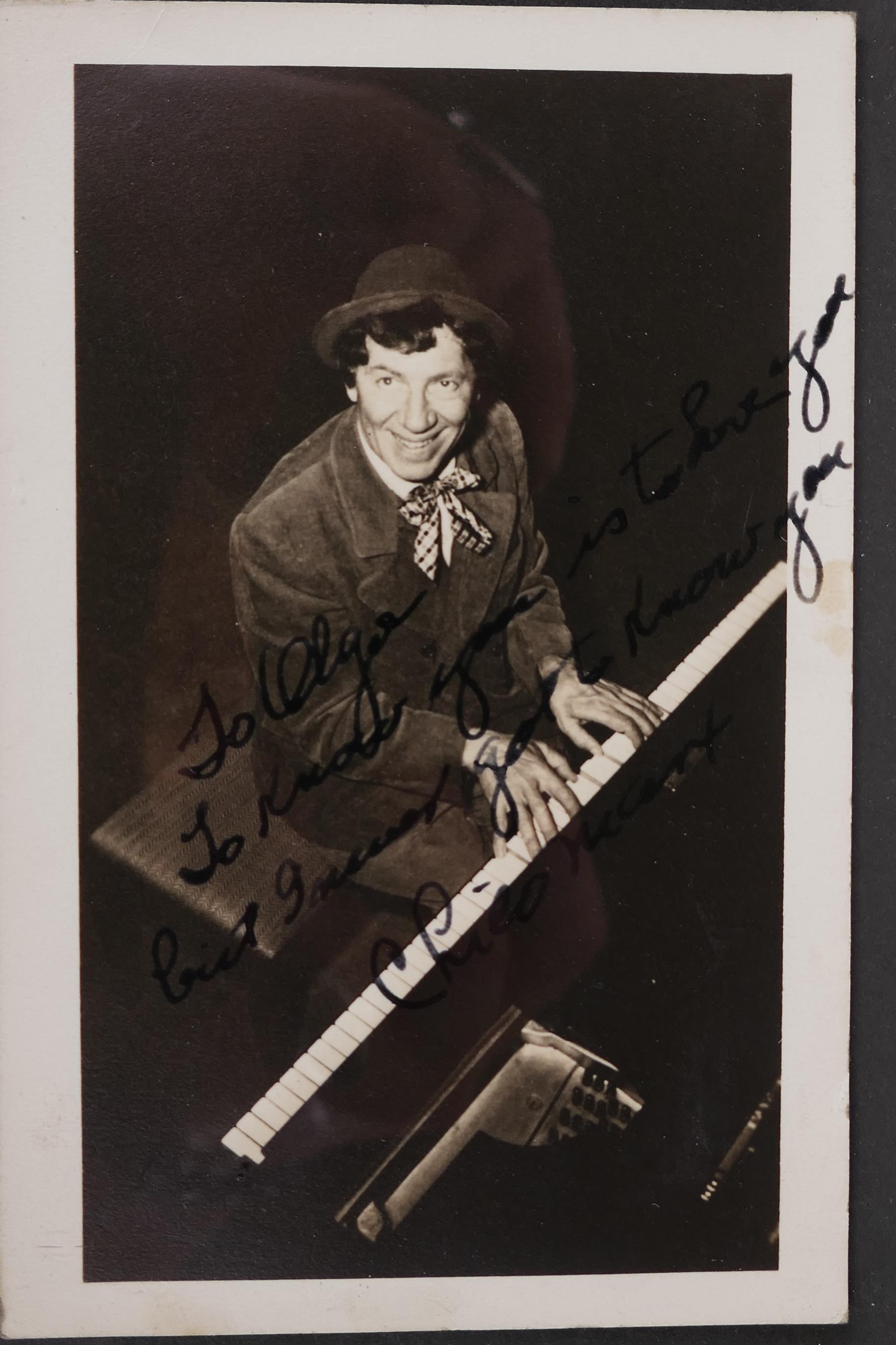 Chico Marx (American, 1887-1961) – American comedian, musician and actor, one of the Marx Brothers - Image 5 of 6