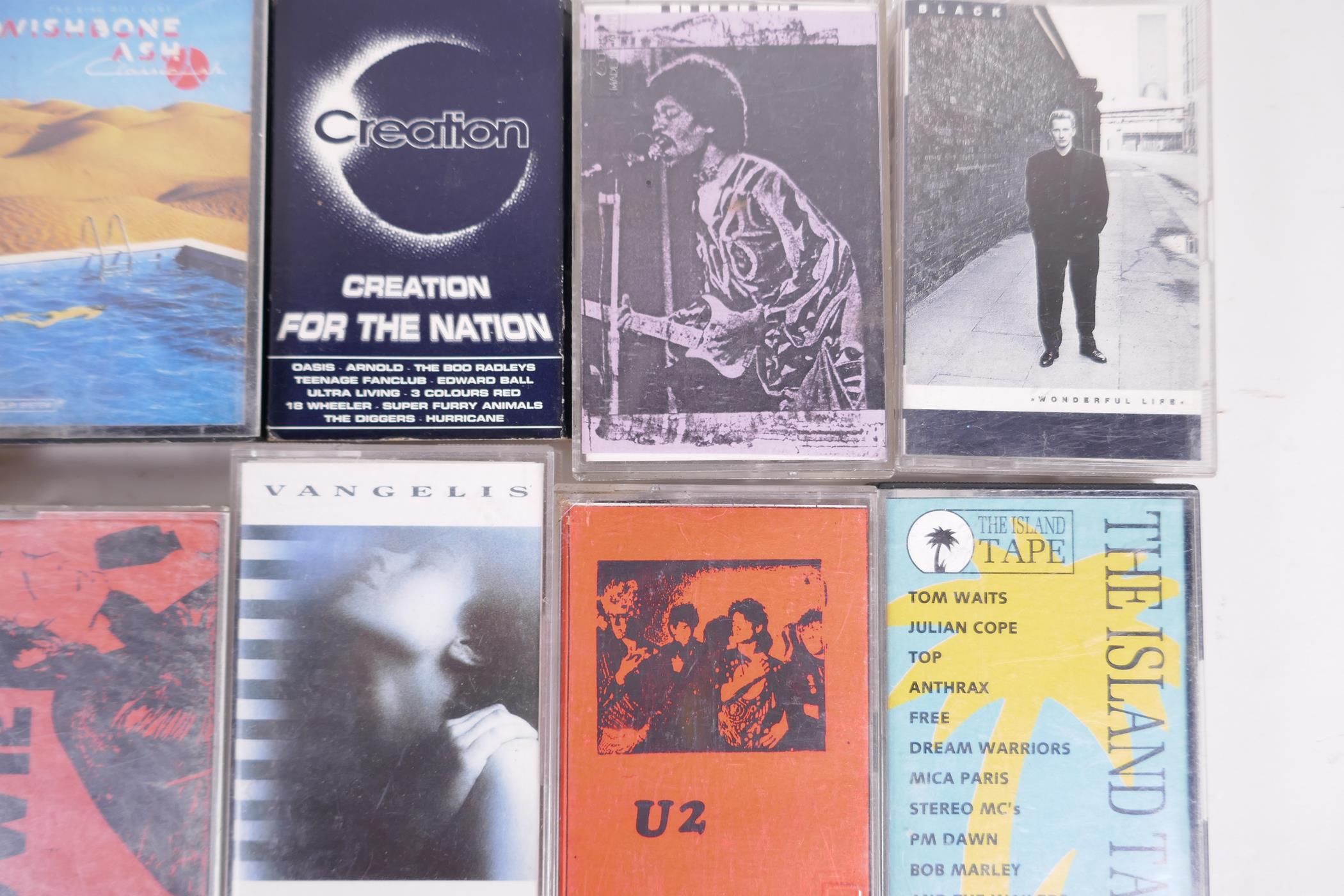 A quantity of 1970s and 80s music cassette tapes including some bootlegs - Image 2 of 4