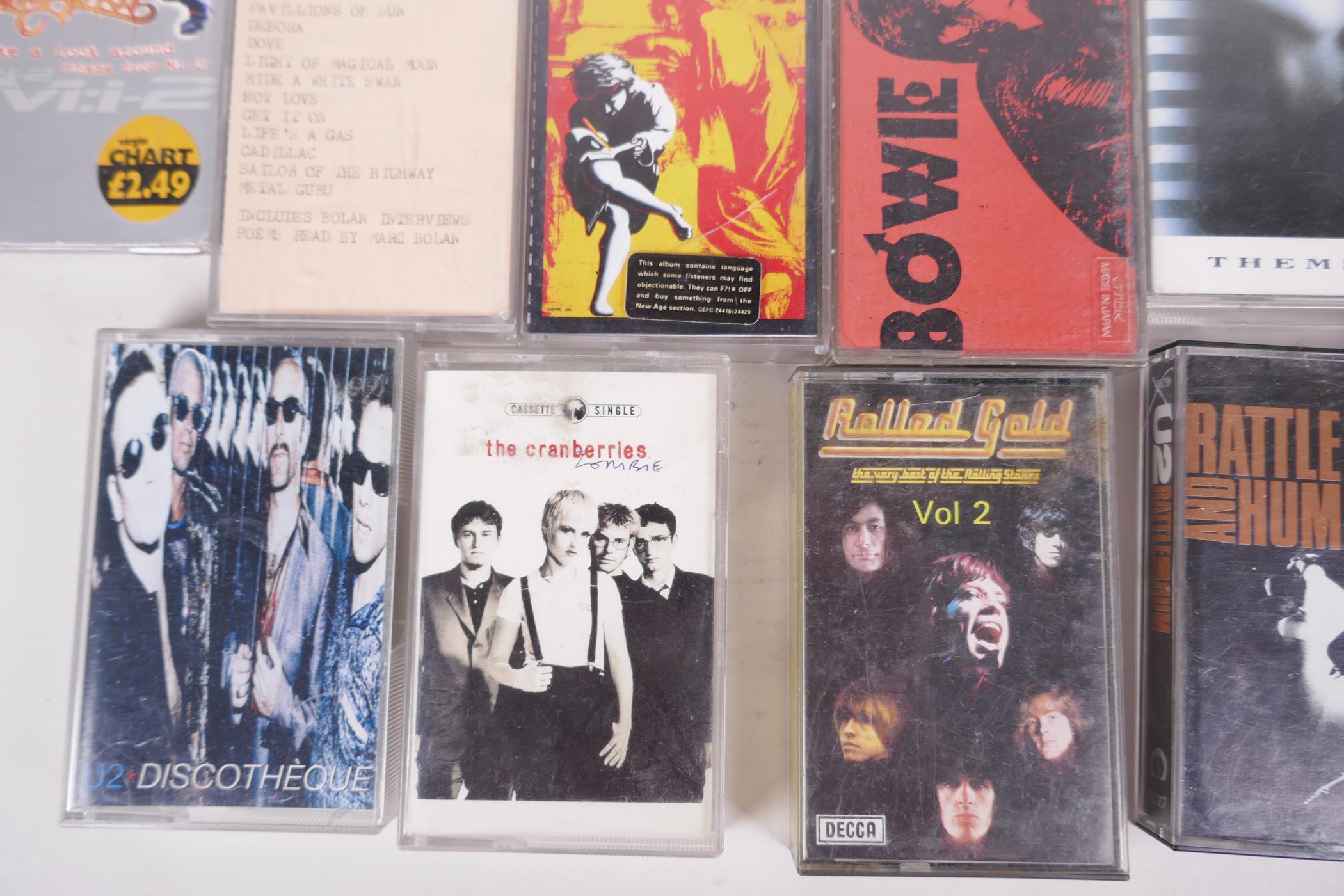 A quantity of 1970s and 80s music cassette tapes including some bootlegs - Image 4 of 4