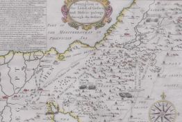 A C17th map of the Holy Land, a Description of the Land of Goshen, and Moses' passage through the