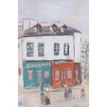 After Maurice Utrillo, hand coloured lithograph, La Blanchisserie de la Bastille, number 17/20,