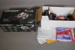 Tomahawk Nitro powered 4WD off road buggy, with Nitro starter pack, boxed, unused