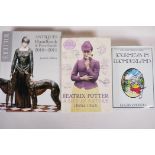 Three volumes, Beatrix Potter, A Life in Nature by Linda Lear, Journeys in Wonderland by Lewis