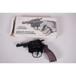 A Sussex Armoury Italian made 7 shot 22 calibre starting pistol, 6" long