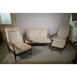 George Fejer and Eric Phamphilon for Guy Rogers, a Manhattan lounge suite, comprising a two seater