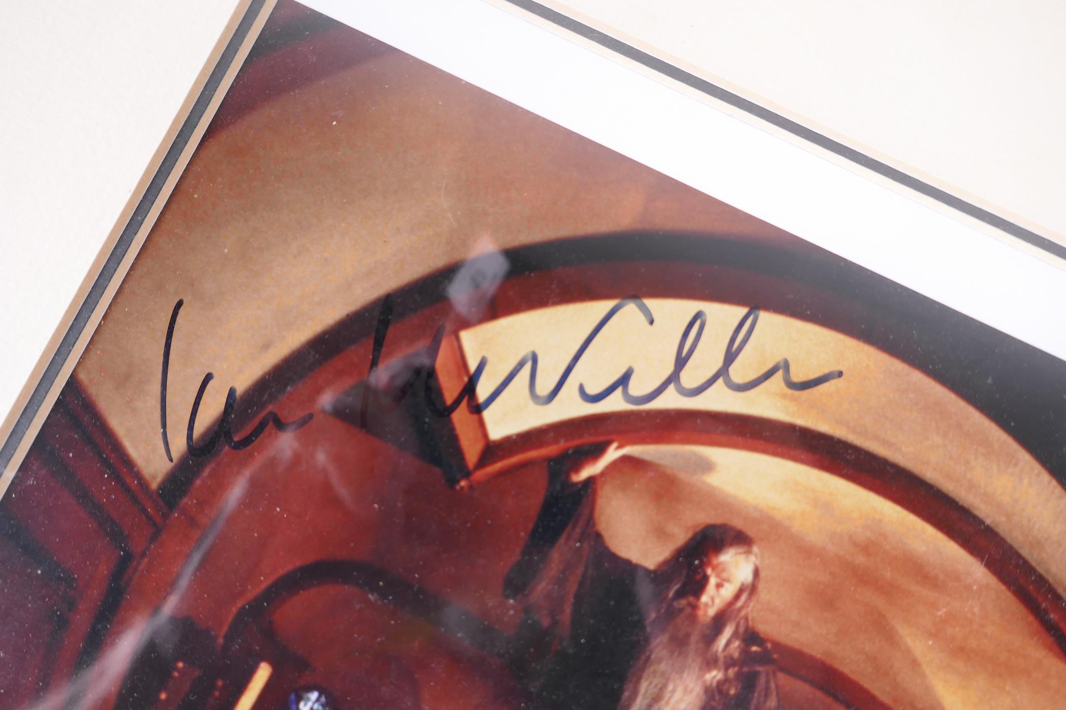 A signed photograph of Sir Ian McKellen as Gandalf in Lord of the Rings/The Hobbit, with certificate - Image 3 of 4