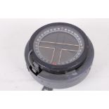 A WWII aircraft compass, No 6A/1672, as fitted in the Spitfire Hurricane etc, 5" diameter