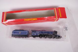 A Hornby 4-6-2 Locomotive and tender 00 guage, 'Prince Palatine', 12" long, in original box