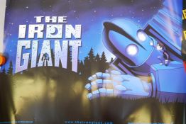 Fourteen film posters, The Iron Giant, Toy Story II, Basic Instinct II, The Third Man, Annie Hall,