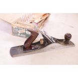 A Stanley Bailey iron jack 5½ bench plane in original box,