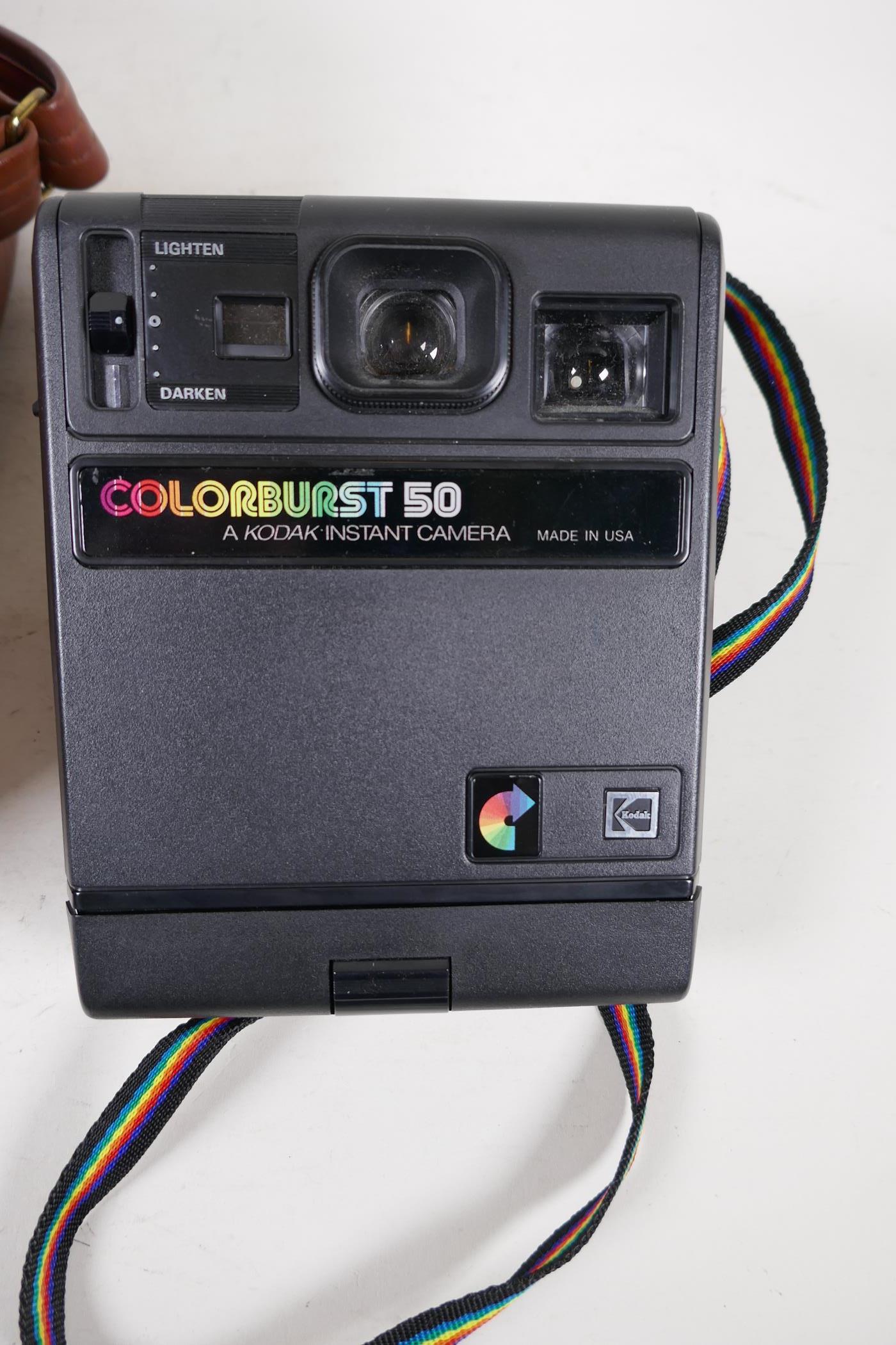 A Kodak Colourburst instant camera in original leather case - Image 4 of 4