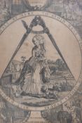 After Robert Dighton, late C18th satirical mezzotint, 'Keep within compass - and you shall be sure