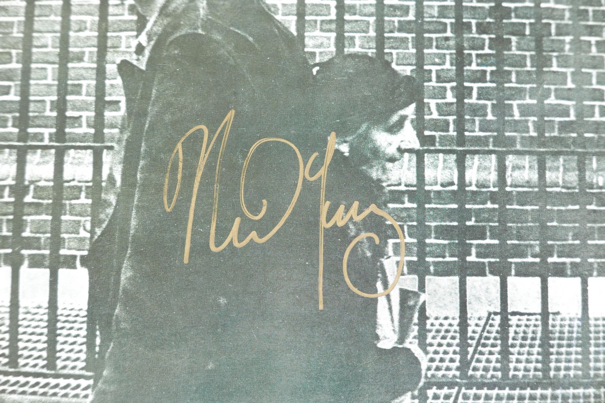 'After the Gold Rush' 12" vinyl, the cover signed by Neil Young, with three Neil Young posters - Image 3 of 3