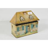 A William Crawford & Sons, Lucie Attwell 'Kiddibics' biscuit tin/money box, 8" x 4" x 7"
