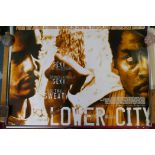 Ten Quad film posters, including 'Lower City', 'High Society' (BFI), 'The Last Samurai', '2046', '