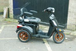 An electric mobility three wheel scooter, model ZT500, 48V/20AH, unused